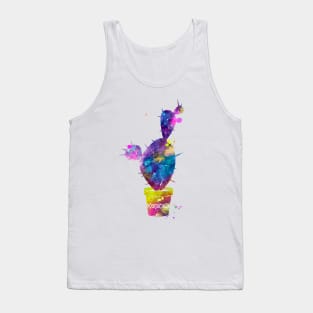 Cactus Watercolor Painting 2 Tank Top